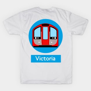 London Underground Subway Victoria line T-Shirt